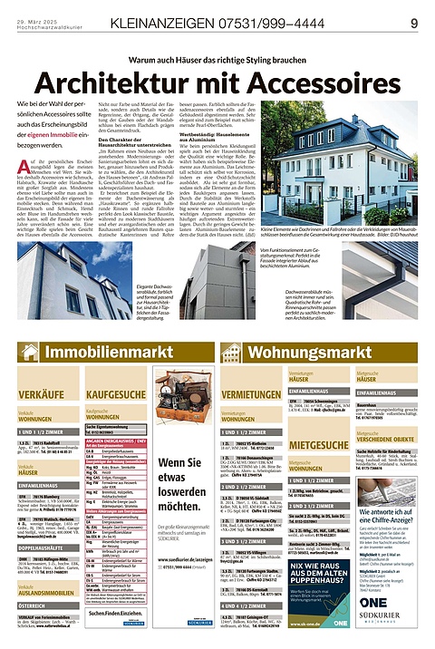 Kleinanzeigen 07531999-4444
