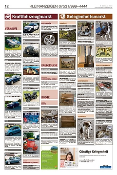 Kleinanzeigen 07531999-4444