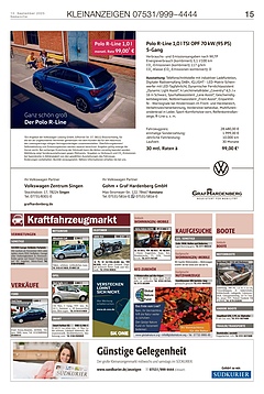 Kleinanzeigen 07531999-4444
