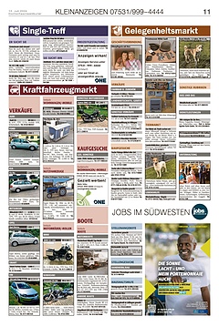 Kleinanzeigen 07531999-4444