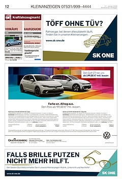 Kleinanzeigen 07531999-4444