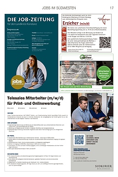 Jobs im S&uuml;dwesten
