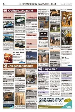 Kleinanzeigen 07531999-4444