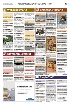 Kleinanzeigen 07531999-4444