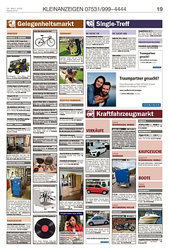 Kleinanzeigen 07531999-4444