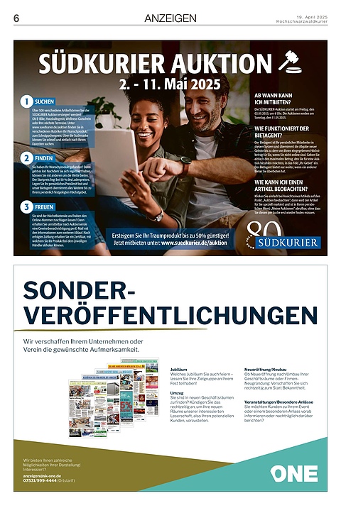 Anzeigen