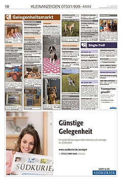Kleinanzeigen 07531999-4444