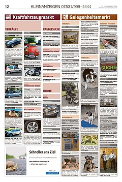 Kleinanzeigen 07531999-4444