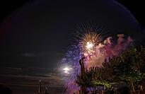 Das gemeinsame Feuerwerk von Kreuzlingen und Konstanz startet um 22.15 Uhr.