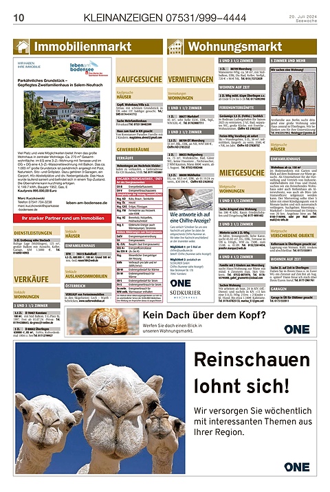 Kleinanzeigen 07531999-4444