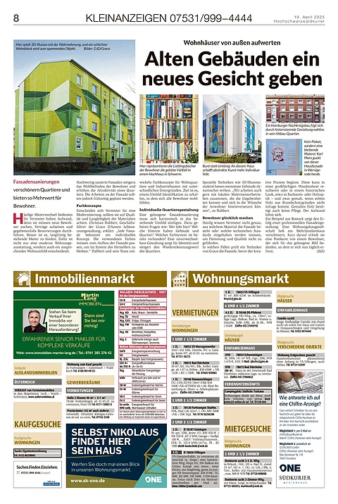 Kleinanzeigen 07531999-4444