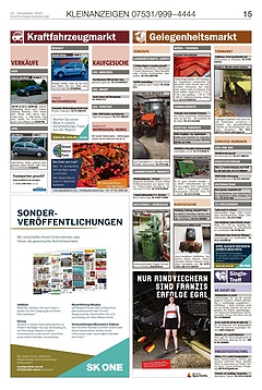 Kleinanzeigen 07531999-4444