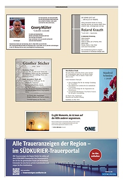 Familienanzeigen