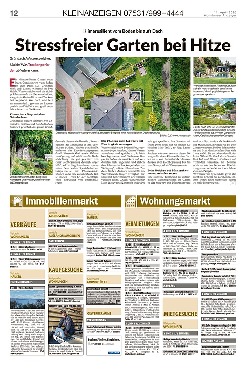 Kleinanzeigen 07531999-4444