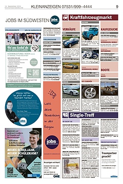 Kleinanzeigen 07531999-4444