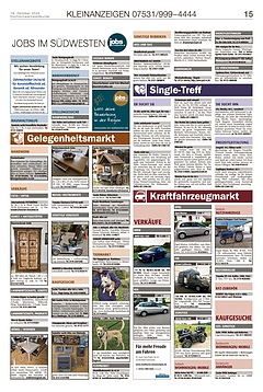 Kleinanzeigen 07531999-4444