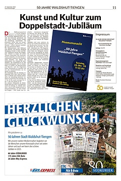 50 Jahre Stadt Waldshut-Tienge