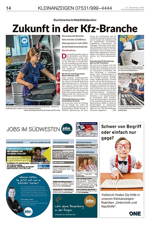Kleinanzeigen 07531999-4444