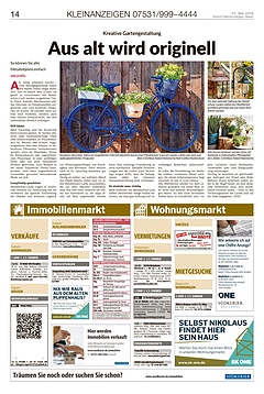 Kleinanzeigen 07531999-4444