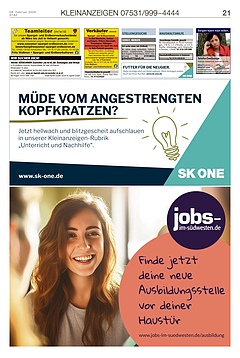 Kleinanzeigen 07531999-4444