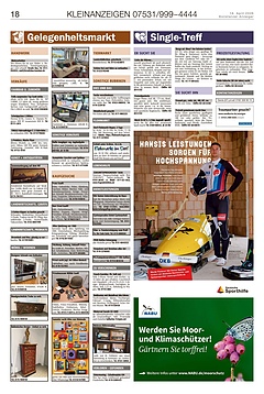 Kleinanzeigen 07531999-4444