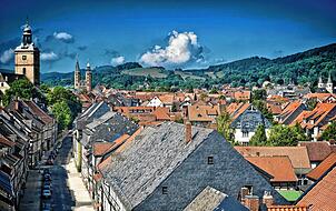Die Breite Straße in Goslar wurde zum Schauplatz für George Clooneys Historiendrama „Monument Men – Ungewöhnliche Helden“.