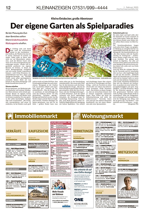 Kleinanzeigen 07531999-4444