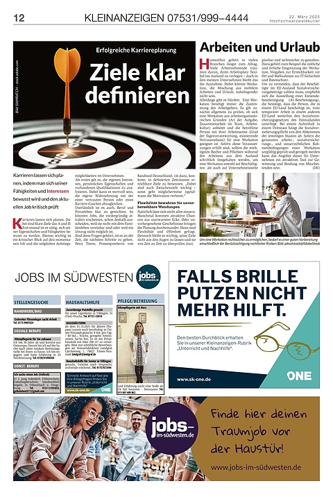 Kleinanzeigen 07531999-4444
