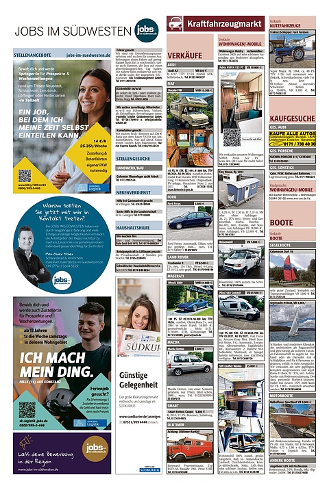 Kleinanzeigen 07531999-4444
