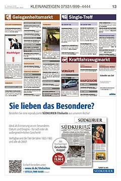 Kleinanzeigen 07531999-4444