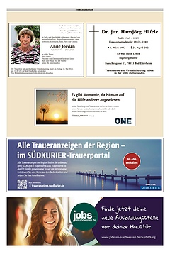 Familienanzeigen