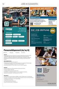 Jobs im Südwesten