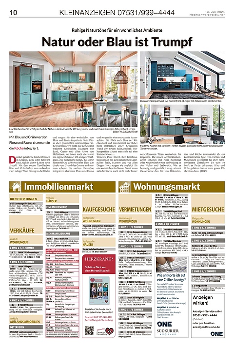 Kleinanzeigen 07531999-4444