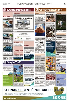 Kleinanzeigen 07531999-4444