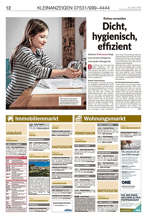 Kleinanzeigen 07531999-4444