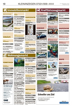 Kleinanzeigen 07531999-4444