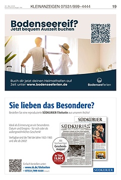Kleinanzeigen 07531999-4444