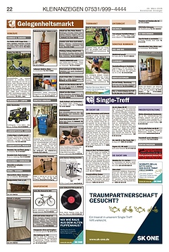 Kleinanzeigen 07531999-4444