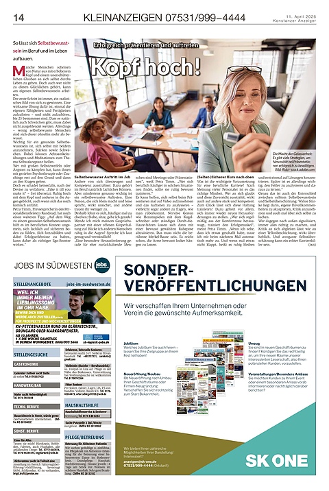 Kleinanzeigen 07531999-4444