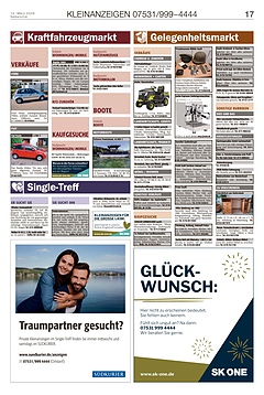 Kleinanzeigen 07531999-4444