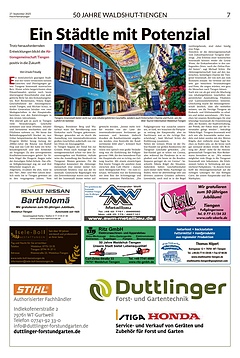 50 Jahre Stadt Waldshut-Tienge