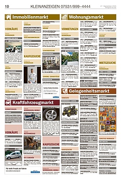 Kleinanzeigen 07531999-4444