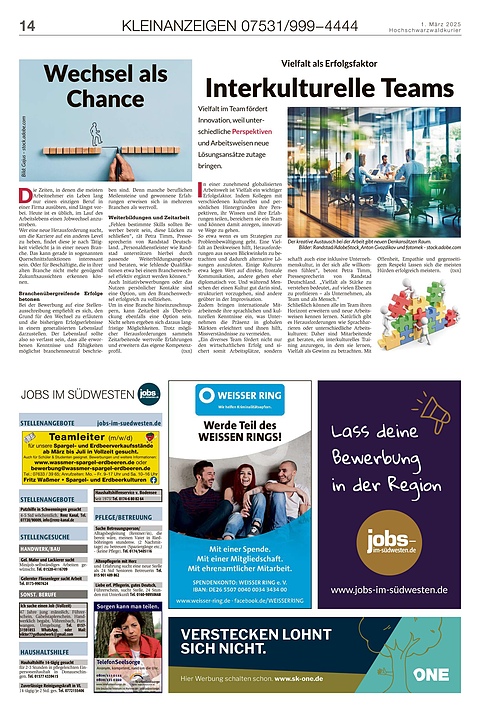 Kleinanzeigen 07531999-4444