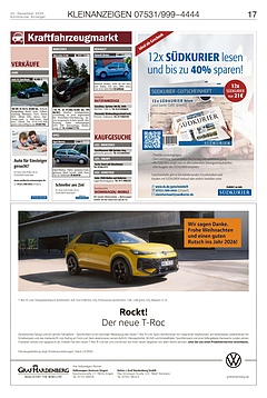 Kleinanzeigen 07531999-4444