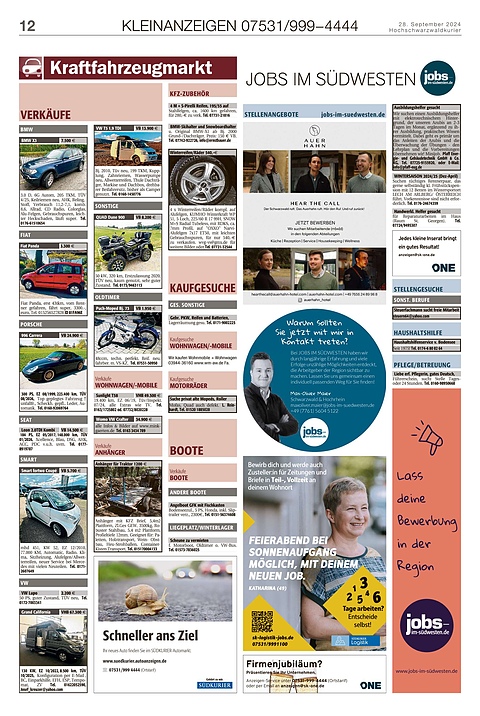 Kleinanzeigen 07531999-4444