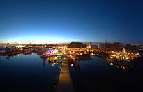 Welch ein Anblick: Ab Donnerstag erstrahlt der Stadtgarten und die Innenstadt wieder im weihnachtlichen Lichterglanz.