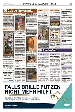 Kleinanzeigen 07531999-4444
