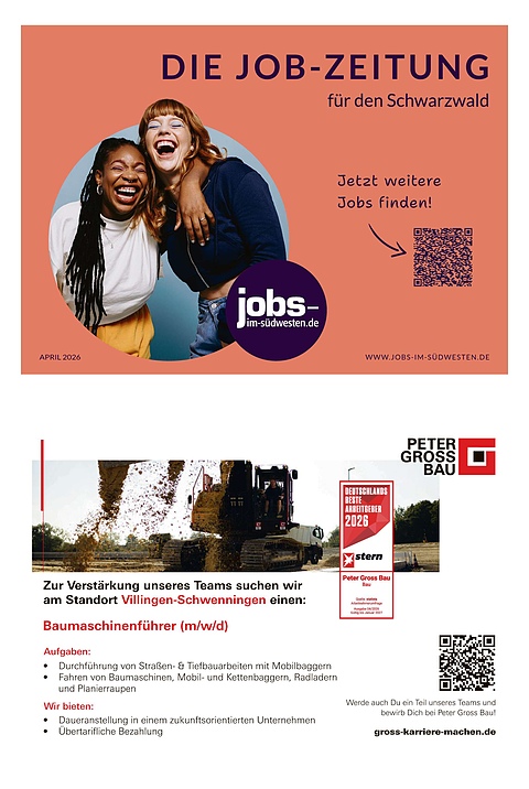 Jobs im S&uuml;dwesten