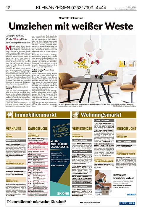 Kleinanzeigen 07531999-4444