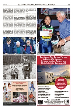 50 Jahre Hochschwarzwaldkurier